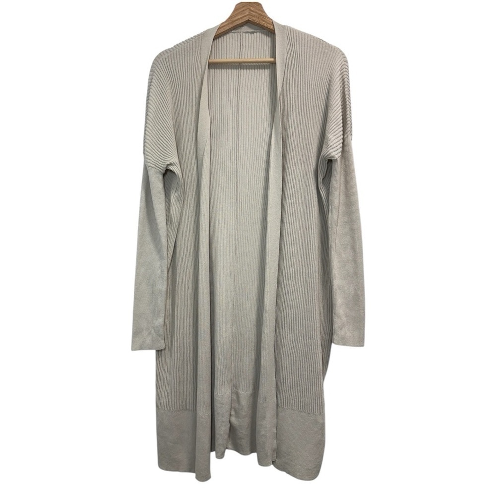 COS Ribbed Cotton-Mix Cardigan - Picture 3 of 12